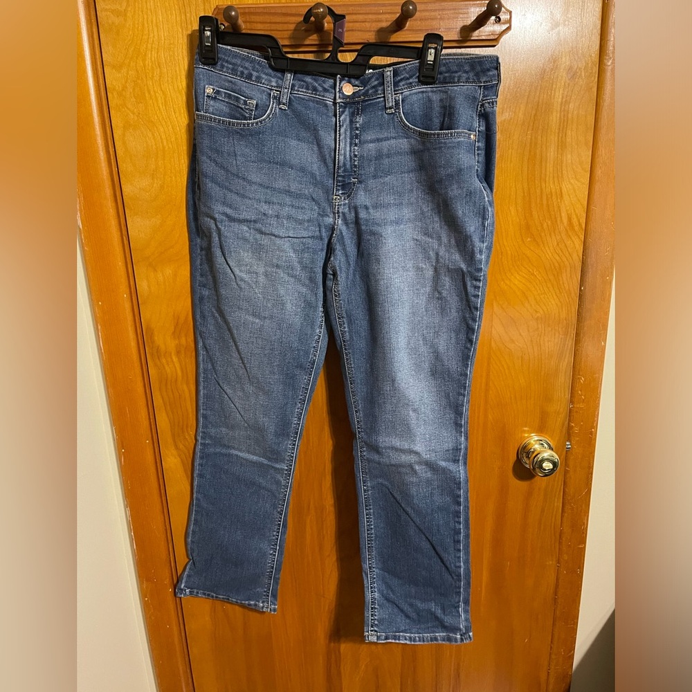 Women’s Riders By Lee Midrise Straight Jeans 14P